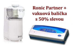 Kuchyňský robot Ronic Partner Standard + vakuová balička Genius modrá s 50% slevou